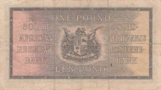Südafrika p84e 1 Pound 1943